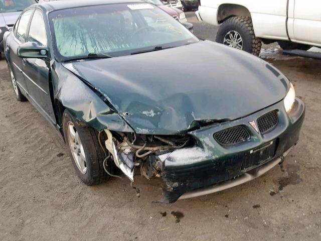 1G2WP52K4WF324208 - 1998 PONTIAC GRAND PRIX GREEN photo 9