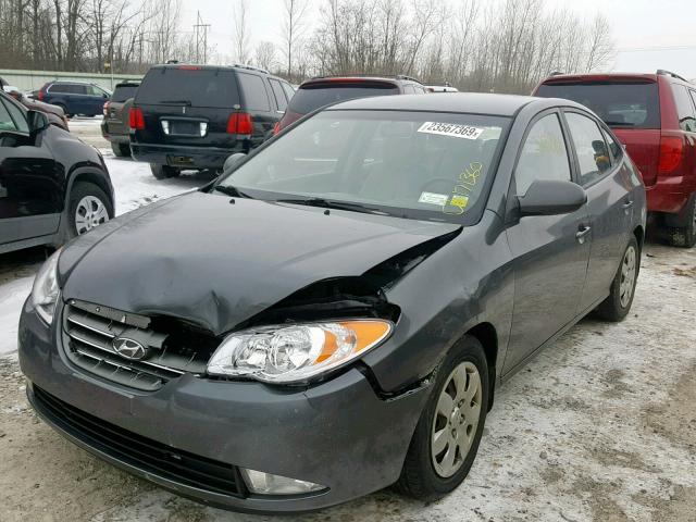 KMHDU46DX8U284230 - 2008 HYUNDAI ELANTRA GL 银色 照片 2