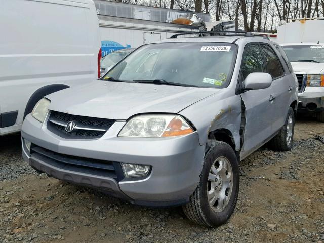 2HNYD18491H532293 - 2001 ACURA MDX SILVER photo 2