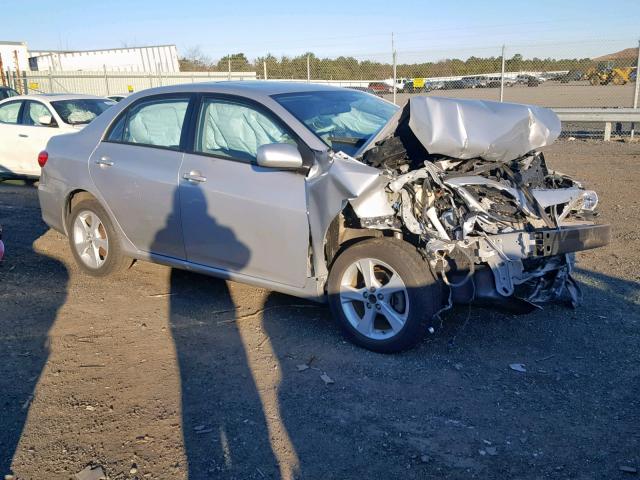 2T1BU4EE6BC618831 - 2011 TOYOTA COROLLA BA SILVER photo 1