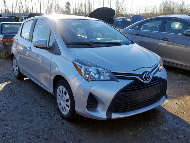 VNKKTUD32HA081351 - 2017 TOYOTA YARIS L SILVER photo 1