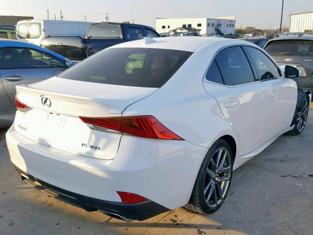 JTHBA1D23J5073373 - 2018 LEXUS IS 200T WHITE photo 4