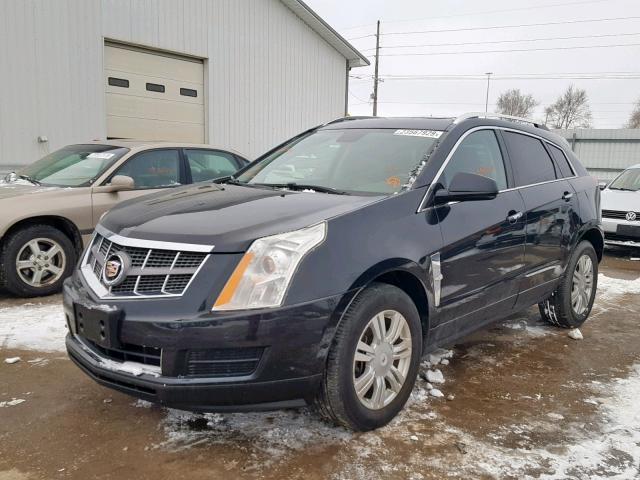 3GYFNAE35CS501316 - 2012 CADILLAC SRX LUXURY BLACK photo 2