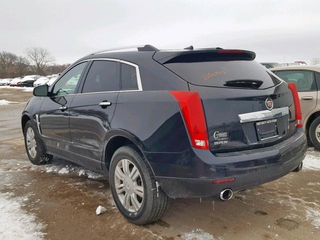 3GYFNAE35CS501316 - 2012 CADILLAC SRX LUXURY BLACK photo 3