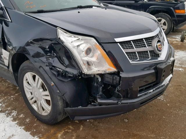 3GYFNAE35CS501316 - 2012 CADILLAC SRX LUXURY BLACK photo 9