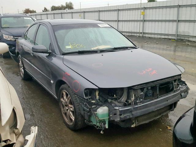 YV1RS592662539569 - 2006 VOLVO S60 2.5T GRAY photo 1