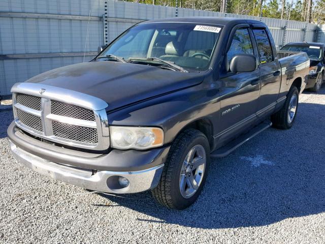 1D7HA18N42S529972 - 2002 DODGE RAM 1500 GRAY photo 2