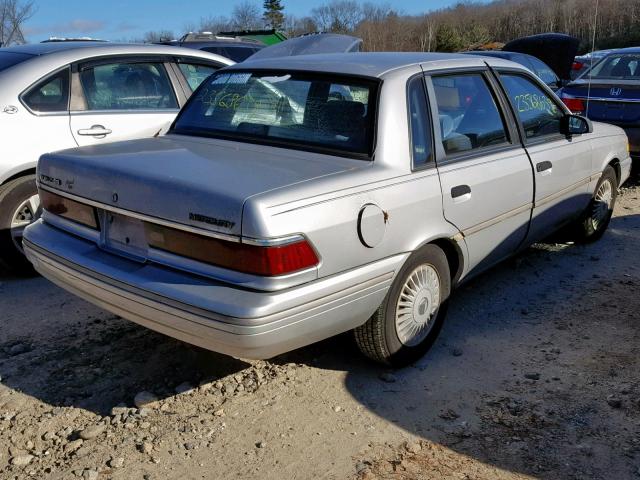 2MEPM36X4PB623900 - 1993 MERCURY TOPAZ GS GRAY photo 4