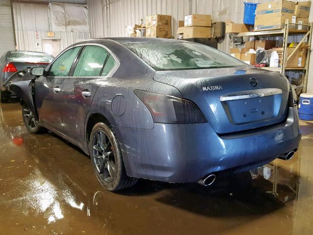 1N4AA5AP1BC850172 - 2011 NISSAN MAXIMA S GRAY photo 3