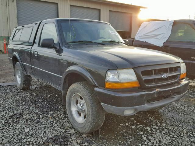 1FTZR11V3YPA75615 - 2000 FORD RANGER BLACK photo 1