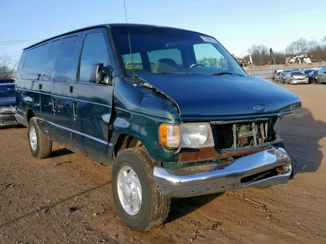 1FBSS31S0YHB91232 - 2000 FORD ECONOLINE GREEN photo 1