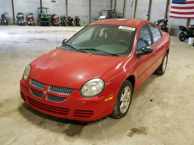 1B3ES56C03D188225 - 2003 DODGE NEON SXT RED photo 2