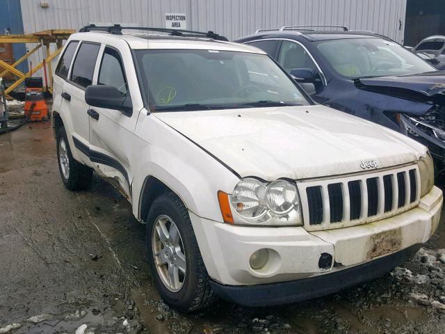 1J4GR48K15C579453 - 2005 JEEP GRAND CHER WHITE photo 1