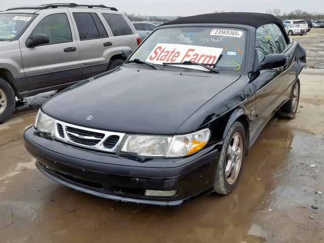 YS3DF78K537013667 - 2003 SAAB 9-3 SE BLACK photo 2