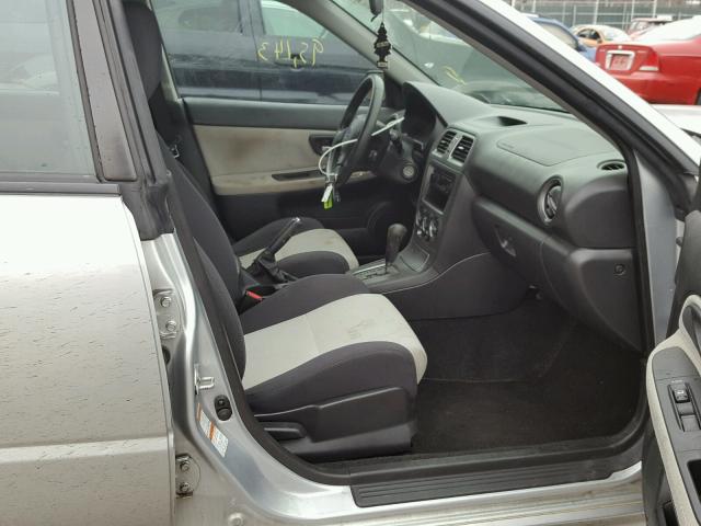 JF4GG61686H051362 - 2006 SAAB 9-2 2.5I ვერცხლისფერი ფოტო 5