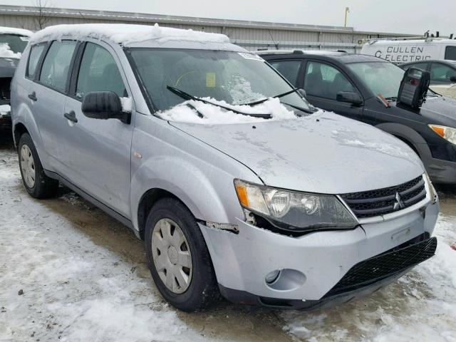 JA4MS31X27U012804 - 2007 MITSUBISHI OUTLANDER GRAY photo 1