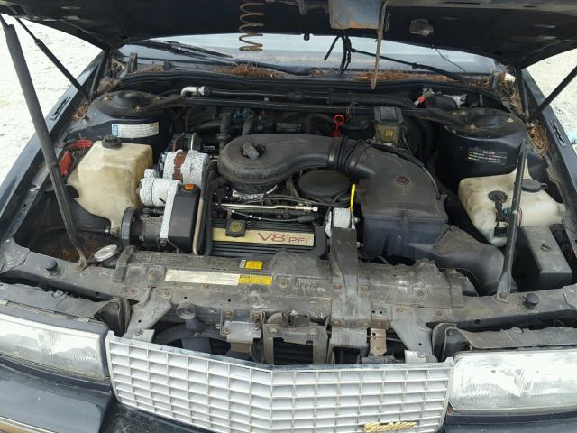 1G6EL1337LU613323 - 1990 CADILLAC ELDORADO BLACK photo 7