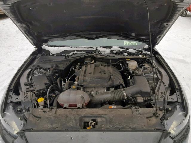 1FA6P8TH0H5305850 - 2017 FORD MUSTANG GRAY photo 7