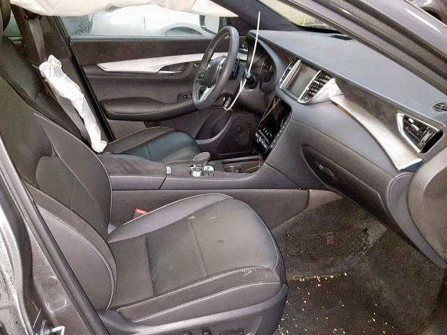 3PCAJ5M36KF107884 - 2019 INFINITI QX50 ESSEN GRAY photo 5