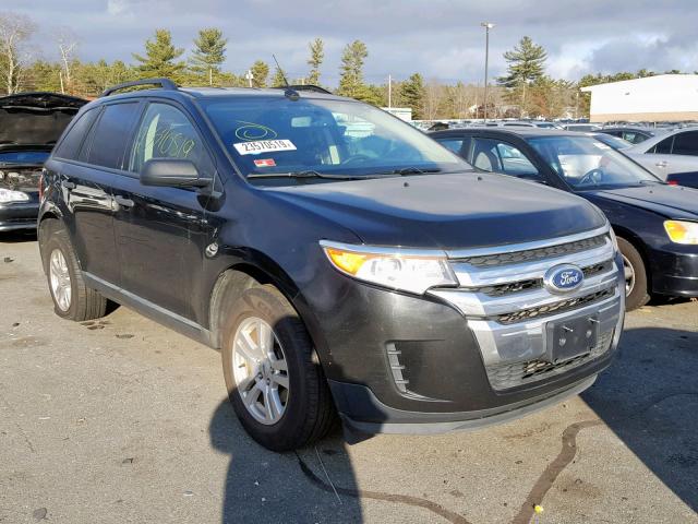 2FMDK3GC8BBB33602 - 2011 FORD EDGE SE BLACK photo 1