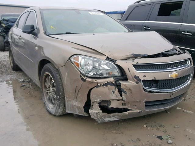 1G1ZG57B08F217976 - 2008 CHEVROLET MALIBU LS BEIGE photo 1