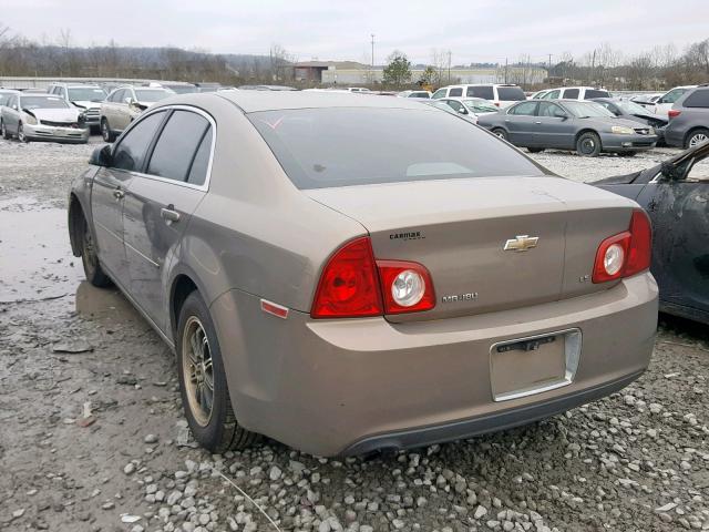 1G1ZG57B08F217976 - 2008 CHEVROLET MALIBU LS BEIGE photo 3