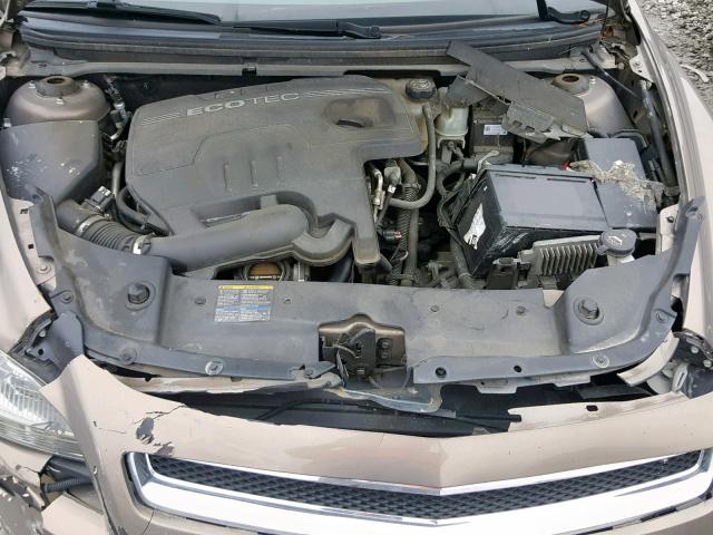 1G1ZG57B08F217976 - 2008 CHEVROLET MALIBU LS BEIGE photo 7