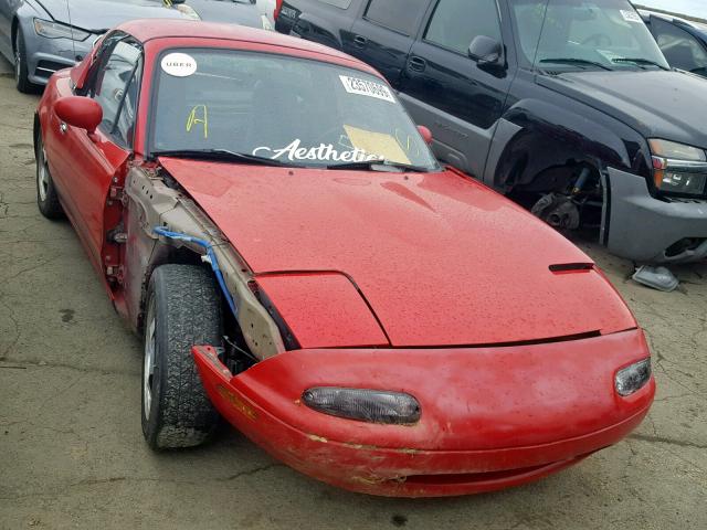 JM1NA3512L0147141 - 1990 MAZDA MX-5 MIATA RED photo 1