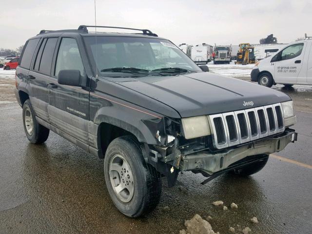 1J4FX58S8VC735656 - 1997 JEEP GRAND CHER BLACK photo 1