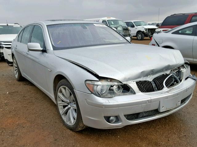 WBAHN83507DT67863 - 2007 BMW 750 SILVER photo 1