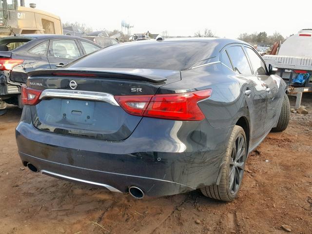 1N4AA6AP2HC434548 - 2017 NISSAN MAXIMA 3.5 BLACK photo 4