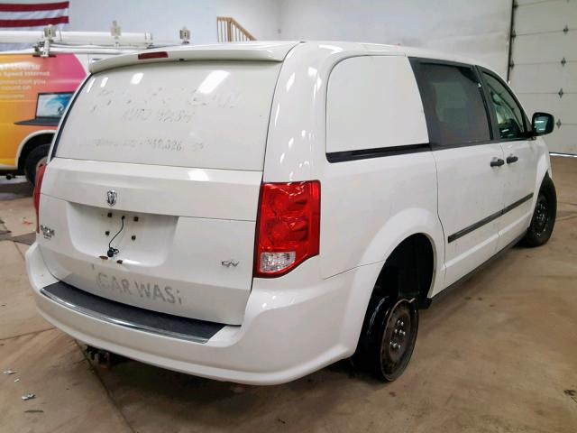 2C4RDGAGXCR231692 - 2012 DODGE RAM VAN WHITE photo 4