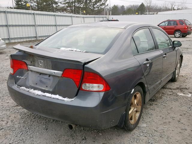 2HGFA16679H523826 - 2009 HONDA CIVIC CHARCOAL photo 4