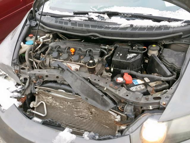 2HGFA16679H523826 - 2009 HONDA CIVIC CHARCOAL photo 7