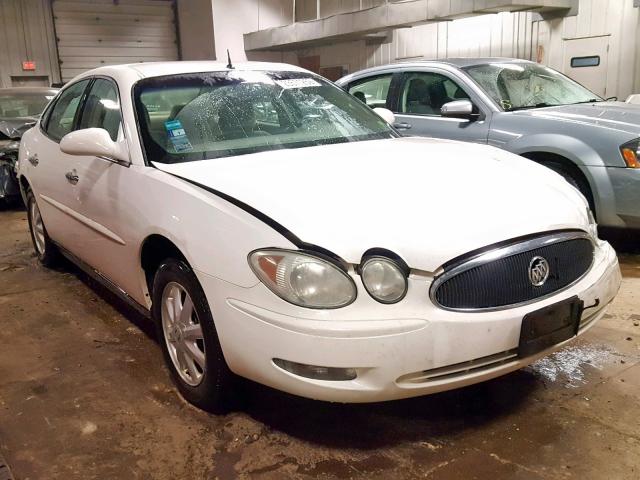 2G4WC532X51341893 - 2005 BUICK LACROSSE C WHITE photo 1