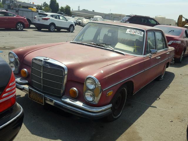 10801612046124 - 1970 MERCEDES-BENZ 280S RED photo 2