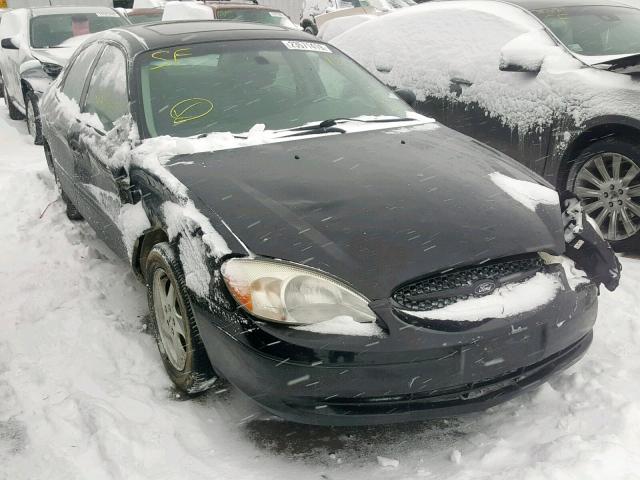 1FAFP55S63G101218 - 2003 FORD TAURUS SES BLACK photo 1