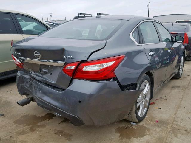 1N4BL3AP9GC141418 - 2016 NISSAN ALTIMA 3.5 GRAY photo 4