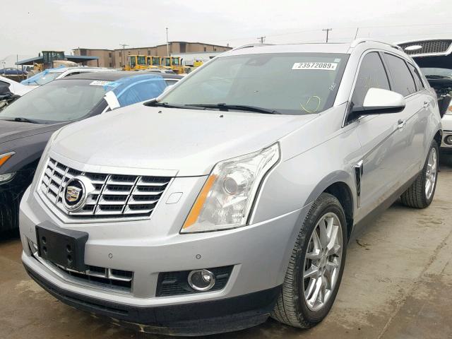 3GYFNDE37ES597230 - 2014 CADILLAC SRX PREMIU SILVER photo 2