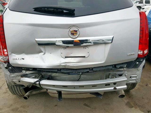 3GYFNDE37ES597230 - 2014 CADILLAC SRX PREMIU SILVER photo 9