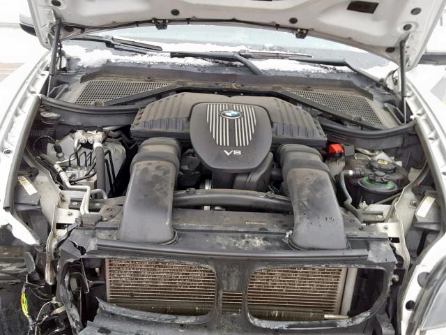5UXFE83599L171390 - 2009 BMW X5 XDRIVE4 SILVER photo 7