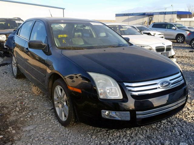 3FAHP08188R270459 - 2008 FORD FUSION SEL BLACK photo 1