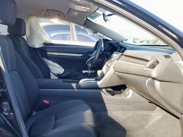 19XFC2F50HE040632 - 2017 HONDA CIVIC LX BLACK photo 5