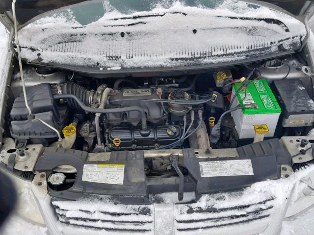 2D4GP44L26R607993 - 2006 DODGE GRAND CARA WHITE photo 7