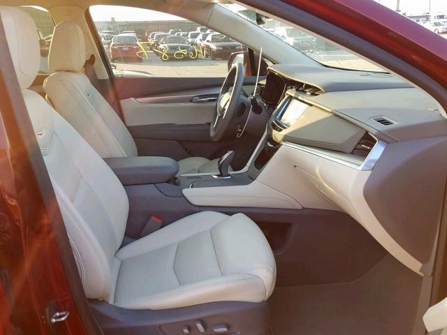 1GYKNBRS2HZ313269 - 2017 CADILLAC XT5 LUXURY RED photo 5