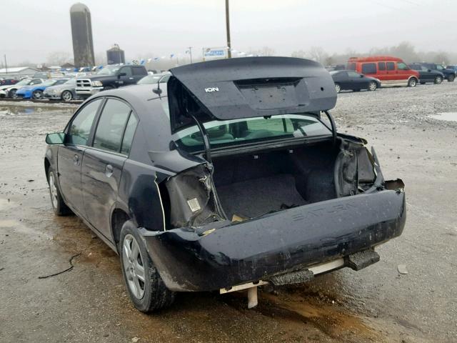1G8AJ55F96Z127680 - 2006 SATURN ION LEVEL BLACK photo 3