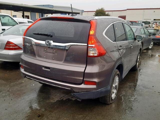 2HKRM3H71GH528223 - 2016 HONDA CR-V EXL GRAY photo 4