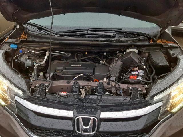 2HKRM3H71GH528223 - 2016 HONDA CR-V EXL GRAY photo 7