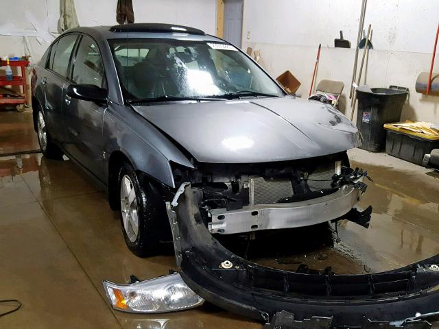 1G8AL55FX7Z143043 - 2007 SATURN ION LEVEL GRAY photo 1