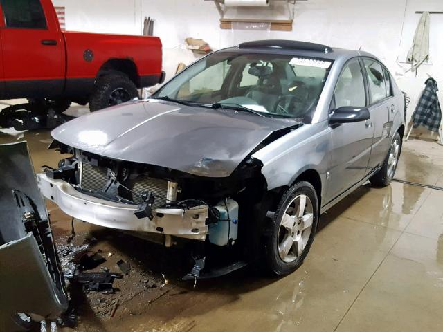 1G8AL55FX7Z143043 - 2007 SATURN ION LEVEL GRAY photo 2